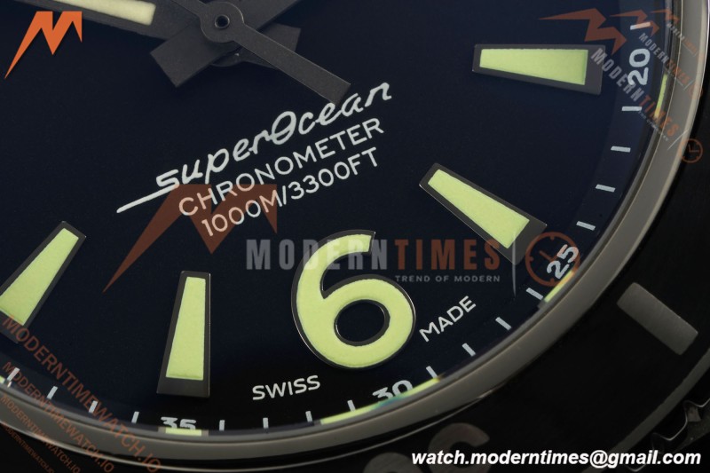 Breitling - Superocean Special 44mm Ceramic SS/RU Blk/Stk/Num TF V2 A2824 | 브라이틀링 - 슈퍼오션 스페셜 44mm 세라믹 SS/RU 블랙/스틸/숫자 TF V2 A2824