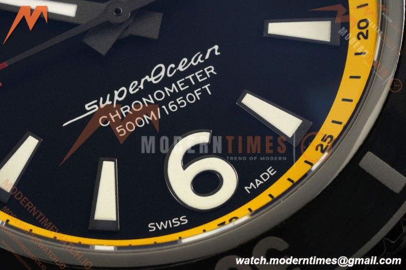 Breitling - Superocean Special 44mm Ceramic SS/RU Yelw/Stk/Num Black TF V2 A2824