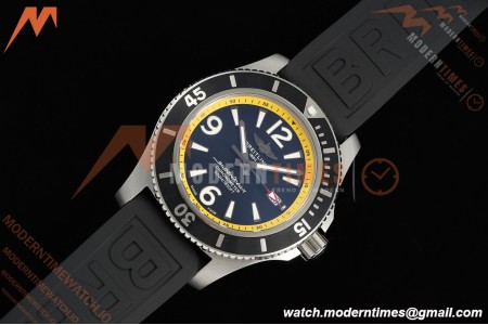 Breitling - Superocean Special 44mm Ceramic SS/RU Yelw/Stk/Num Black TF V2 A2824 | 브라이틀링 - 슈퍼오션 스페셜 44mm 세라믹 SS/RU 옐로우/스틸/넘버 블랙 TF V2 A2824