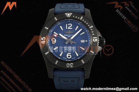 Breitling - Superocean Special 46mm Ceramic DLC/RU Blue/Stk/Num TF V2 A2824 | 브라이틀링 - 슈퍼오션 스페셜 46mm 세라믹 DLC/RU 블루/Stk/Num TF V2 A2824
