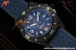 Breitling - Superocean Special 46mm Ceramic DLC/RU Blue/Stk/Num TF V2 A2824 | 브라이틀링 - 슈퍼오션 스페셜 46mm 세라믹 DLC/RU 블루/Stk/Num TF V2 A2824