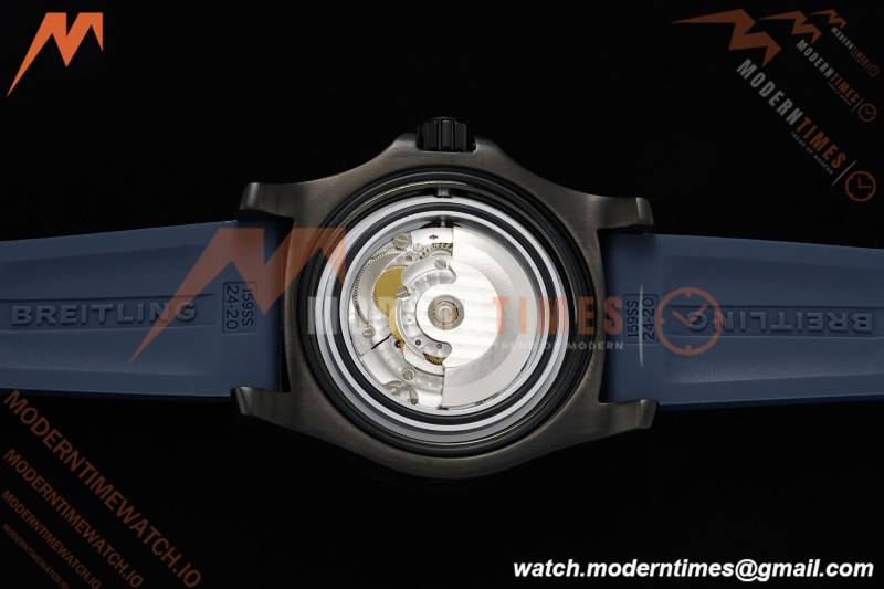 Breitling - Superocean Special 46mm Ceramic DLC/RU Blue/Stk/Num TF V2 A2824 | 브라이틀링 - 슈퍼오션 스페셜 46mm 세라믹 DLC/RU 블루/Stk/Num TF V2 A2824