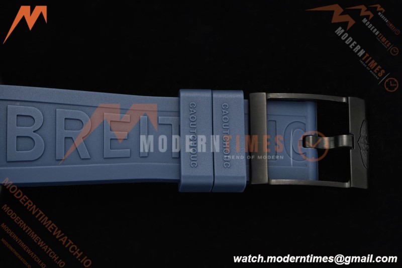 Breitling - Superocean Special 46mm Ceramic DLC/RU Blue/Stk/Num TF V2 A2824 | 브라이틀링 - 슈퍼오션 스페셜 46mm 세라믹 DLC/RU 블루/Stk/Num TF V2 A2824