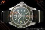 Breitling - Superocean Special 44mm Ceramic SS/NY Grn/Stk/Num TF V2 A2824