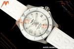 Breitling - Superocean Automatic 36mm SS/RU Wht/Stk/Num TF V2 Asia 2824