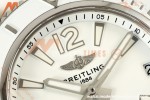 Breitling - Superocean Automatic 36mm SS/RU Wht/Stk/Num TF V2 Asia 2824