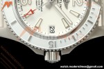 Breitling - Superocean Automatic 36mm SS/RU Wht/Stk/Num TF V2 Asia 2824
