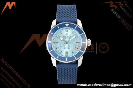 Breitling - Superocean Heritage B20 Automatic 42mm SS/RU Ice Blue BLF A2824 | 브라이틀링 - 슈퍼오션 헤리티지 B20 오토매틱 42mm SS/RU 아이스 블루 BLF A2824
