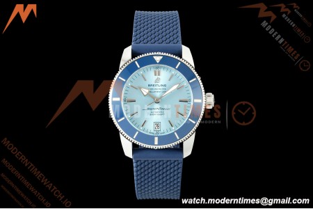 Breitling - Superocean Heritage B20 Automatic 42mm SS/RU Ice Blue BLF A2824 | 브라이틀링 - 슈퍼오션 헤리티지 B20 오토매틱 42mm SS/RU 아이스 블루 BLF A2824