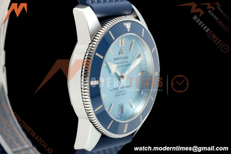 Breitling - Superocean Heritage B20 Automatic 42mm SS/RU Ice Blue BLF A2824 | 브라이틀링 - 슈퍼오션 헤리티지 B20 오토매틱 42mm SS/RU 아이스 블루 BLF A2824