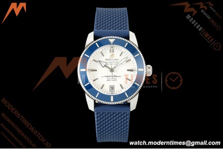 Breitling - Superocean Heritage B20 Automatic 42mm SS/RU White BLF A2824 | 브라이틀링 - 슈퍼오션 헤리티지 B20 오토매틱 42mm SS/RU 화이트 BLF A2824