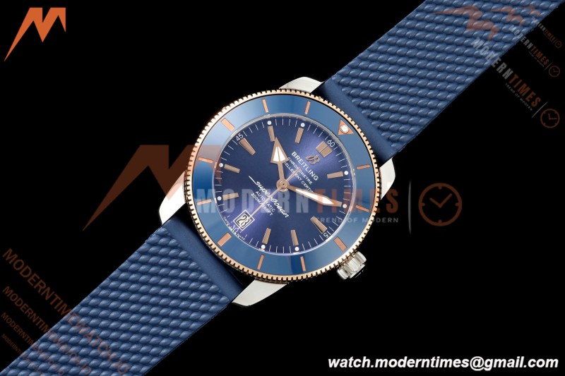 Breitling - Superocean Heritage B20 Automatic 42mm SS/RG/RU Blue BLF A2824