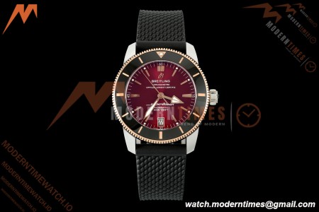 Breitling - Superocean Heritage B20 Automatic 42mm SS/RG/RU Red BLF A2824 | 브라이틀링 - 슈퍼오션 헤리티지 B20 오토매틱 42mm SS/RG/RU 레드 BLF A2824