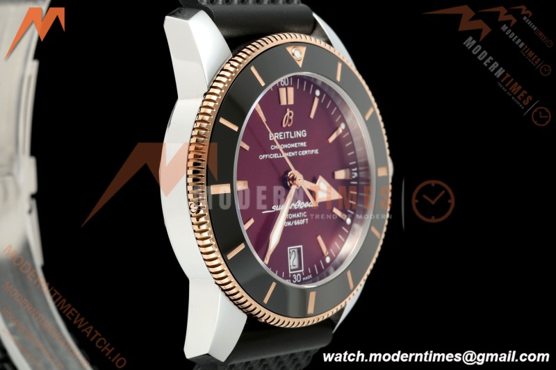 Breitling - Superocean Heritage B20 Automatic 42mm SS/RG/RU Red BLF A2824