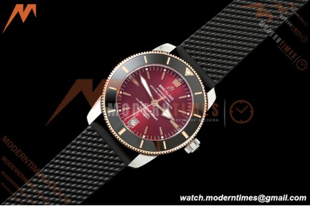 Breitling - Superocean Heritage B20 Automatic 42mm SS/RG/RU Red BLF A2824 | 브라이틀링 - 슈퍼오션 헤리티지 B20 오토매틱 42mm SS/RG/RU 레드 BLF A2824