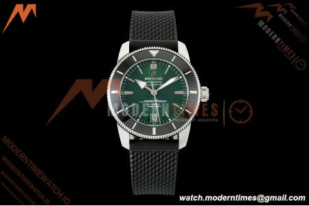 Breitling - Superocean Heritage B20 Automatic 42mm SS/RU Green BLF A2824 | 브라이틀링 - 슈퍼오션 헤리티지 B20 오토매틱 42mm SS/RU 그린 BLF A2824