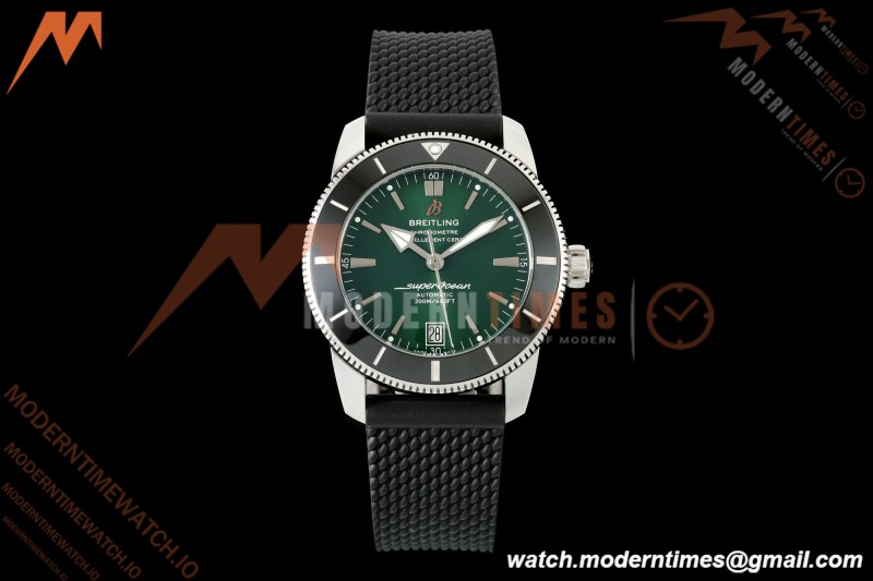 Breitling - Superocean Heritage B20 Automatic 42mm SS/RU Green BLF A2824