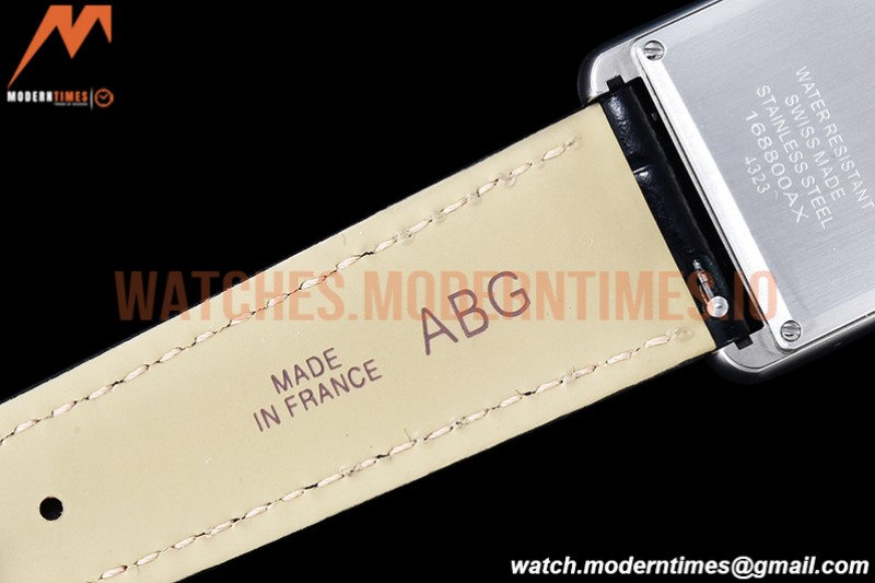 Cartier - Cartier Tank Must SS/LE Black Swiss Qtz DRF