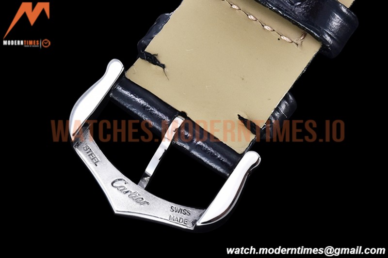 Cartier - Cartier Tank Must SS/LE Black Swiss Qtz DRF