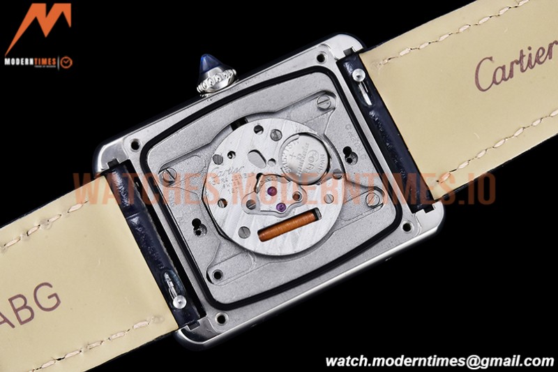 Cartier - Cartier Tank Must SS/LE Black Swiss Qtz DRF