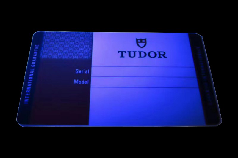 Tudor - Black Wooden Watch Box Set Top 1:1 Quality with Booklet and Card