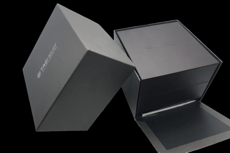 Tag Heuer - Black Leather Watch Box Set Top 1:1 Quality Full Set of Booklet and Card
