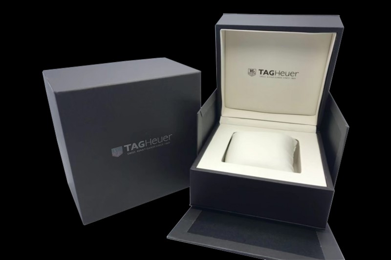 Tag Heuer - Black Leather Watch Box Set Top 1:1 Quality Full Set of Booklet and Card