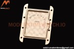 Cartier - Cartier Tank Louis Cartier Ladies YG/LE Silver AF Swiss Qtz