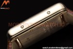 Cartier - Cartier Tank Louis Cartier Ladies YG/LE Silver AF Swiss Qtz