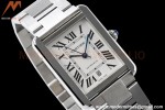 Cartier - Cartier Tank Solo XL Automatic SS/SS White AF A2892