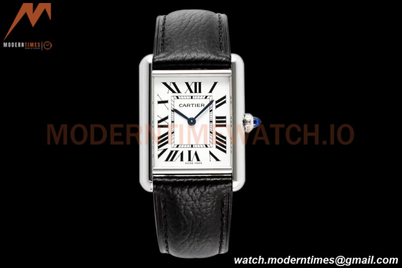 Cartier - Cartier Tank Must Cartier Medium SS/LE White AF Swiss Qtz