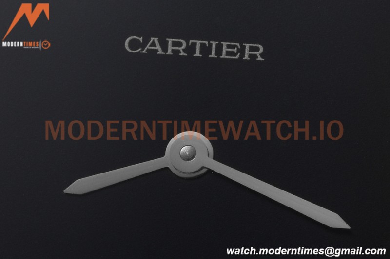 Cartier - Tank Must De Cartier Medium SS/LE Black DRF Swiss Qtz