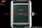 Cartier - Tank Must De Cartier Medium SS/LE Green DRF Swiss Qtz