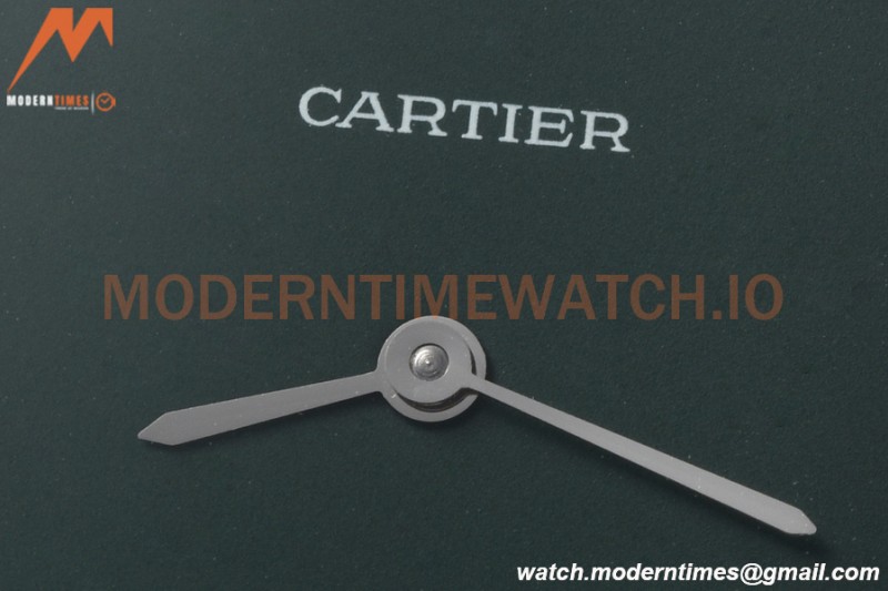 Cartier - Tank Must De Cartier Medium SS/LE Green DRF Swiss Qtz