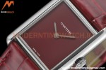 Cartier - Tank Must De Cartier Medium SS/LE Red DRF Swiss Qtz