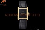 Cartier - Tank Must De Cartier Medium YG/LE Black DRF Swiss Qtz