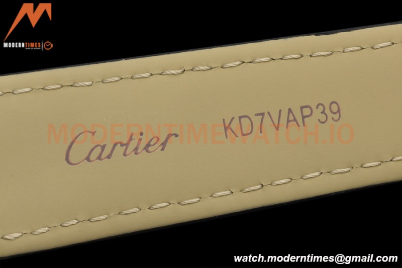 Cartier - Tank Must De Cartier Medium YG/LE Black DRF Swiss Qtz
