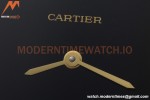 Cartier - Tank Must De Cartier Medium YG/LE Black DRF Swiss Qtz