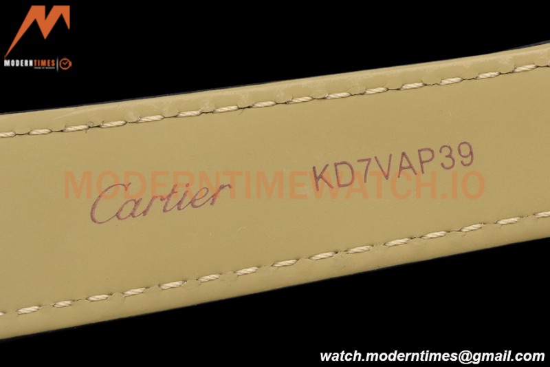 Cartier - Tank Must De Cartier Medium SS/LE Blue DRF Swiss Qtz