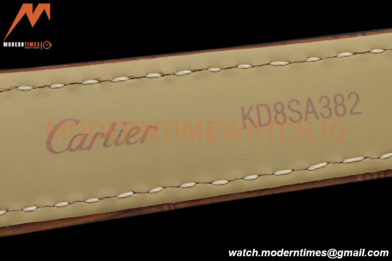 Cartier - Tank Louis Ladies 22mm RG/LE White AF Swiss Qtz