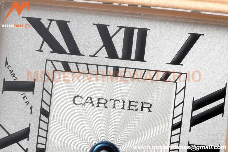 Cartier - Tank Louis Ladies 22mm RG/LE White AF Swiss Qtz
