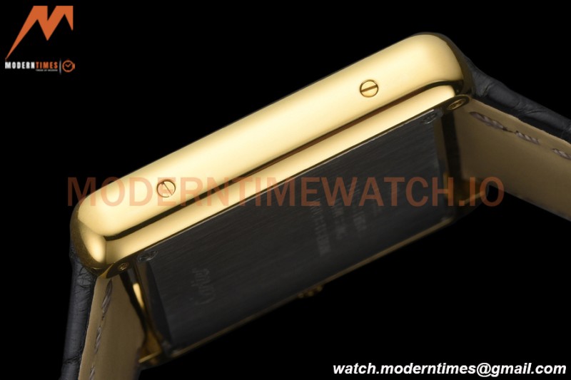 Cartier - Tank Solo Midsize 24.4mm YG/LE White AF Swiss Qtz