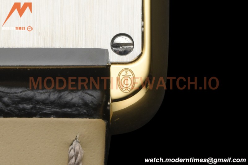 Cartier - Tank Solo Midsize 24.4mm YG/LE White AF Swiss Qtz