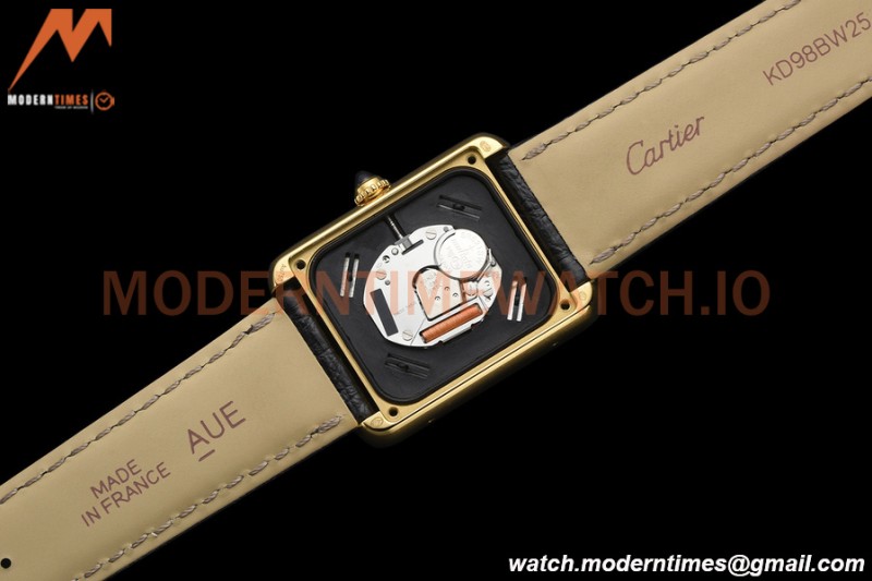 Cartier - Tank Solo Midsize 24.4mm YG/LE White AF Swiss Qtz