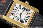 Cartier - Tank Solo Midsize 24.4mm YG/LE White AF Swiss Qtz