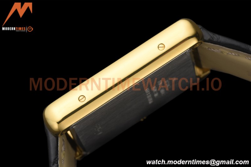 Cartier - Tank Solo Large Size 27mm YG/LE White AF Swiss Qtz
