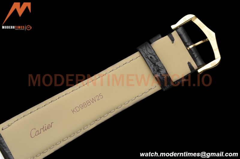Cartier - Tank Solo Large Size 27mm YG/LE White AF Swiss Qtz
