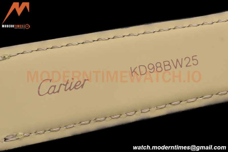 Cartier - Tank Solo Large Size 27mm YG/LE White AF Swiss Qtz
