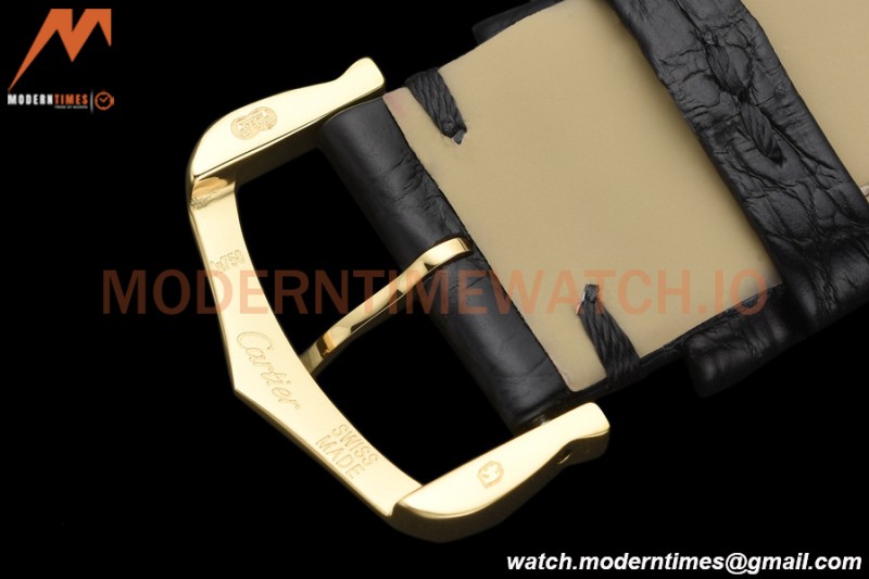 Cartier - Tank Solo Large Size 27mm YG/LE White AF Swiss Qtz