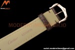 Cartier - Tank Solo Midsize 24.4mm RG/LE White DRF Swiss Qtz